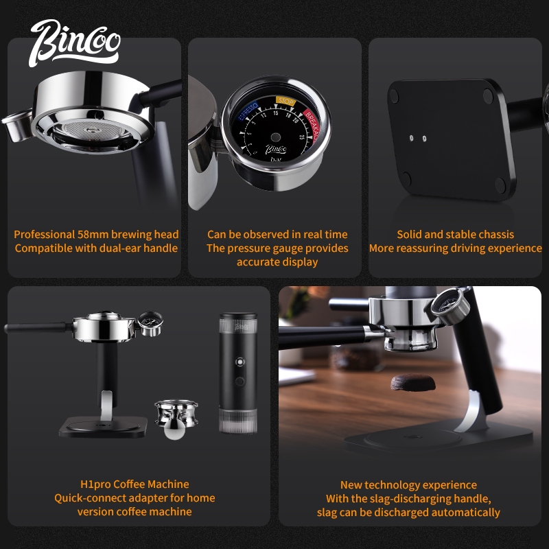 Support dédié Bincoo H1 Pro –  - Pressure Gauge Espresso avis et prix