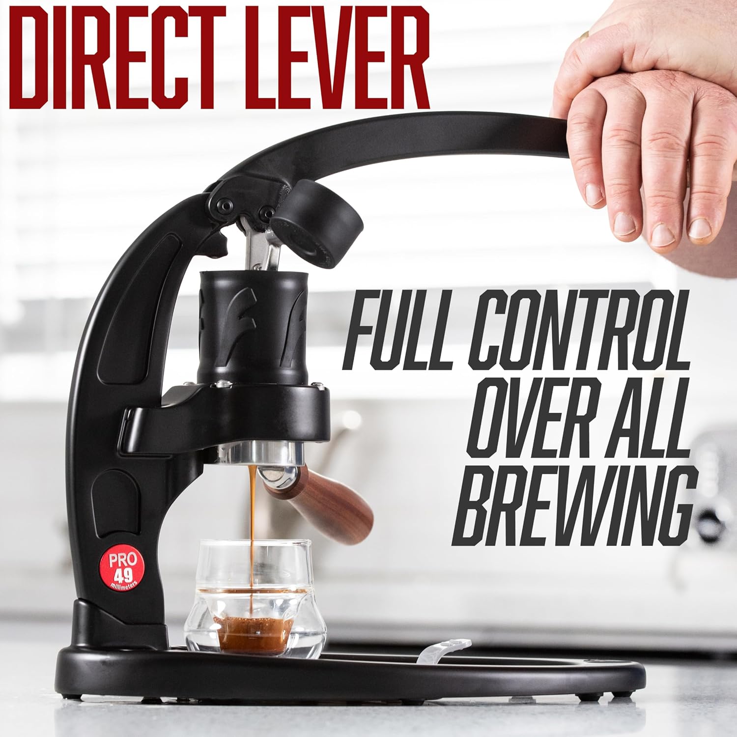Machine à expresso manuelle 49 - Pressure Gauge Espresso avis et prix