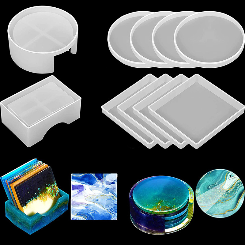 Moule rond et carré en Silicon - Coffee Equipment And Tools avis et prix
