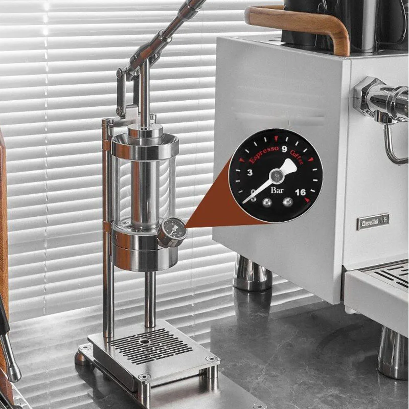 Machine à expresso manuelle à  - Pressure Gauge Espresso avis et prix